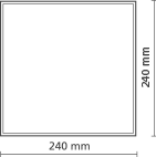 steinformat 240x240