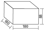 216 steingroessen 180x180x88